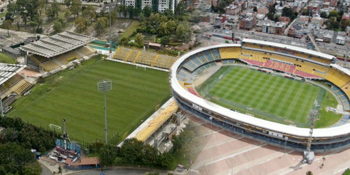 Bogotá Estadio El Campín y de Techo Fútbol