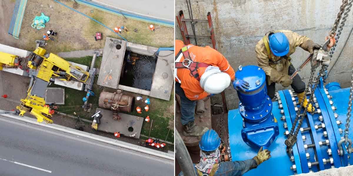 113 barrios de Bogotá se quedan sin agua desde este lunes por obras del metro