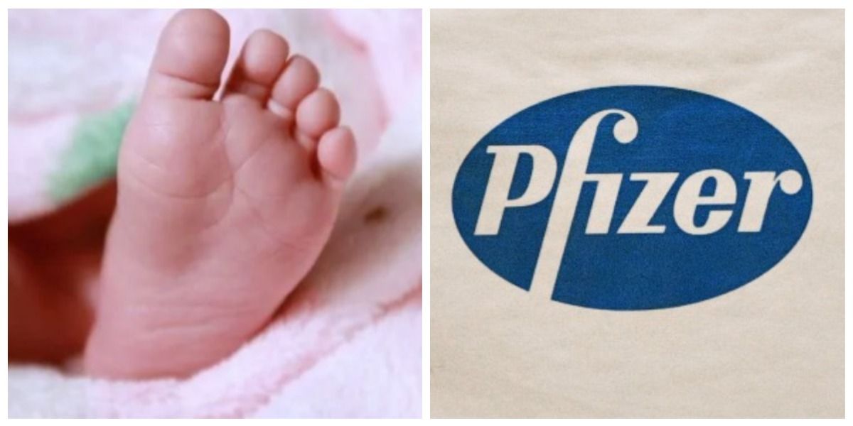 Bautizan a bebé con el nombre de Pfizer