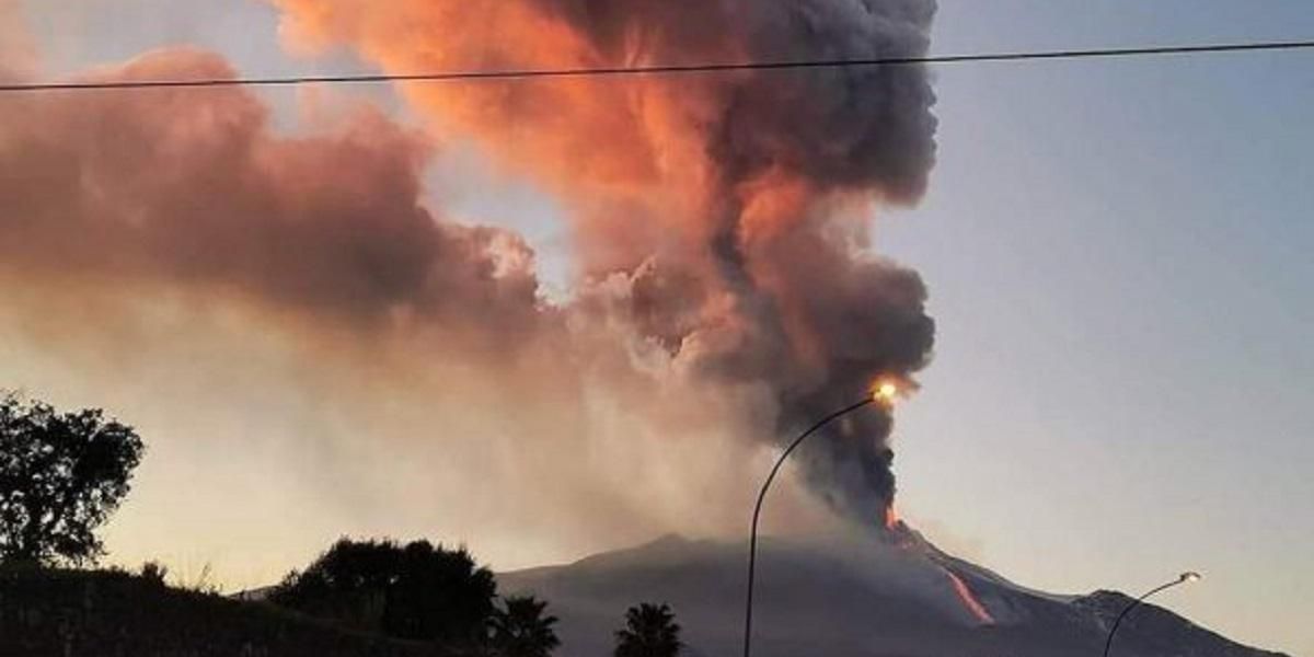 volcán etna sicilia italia