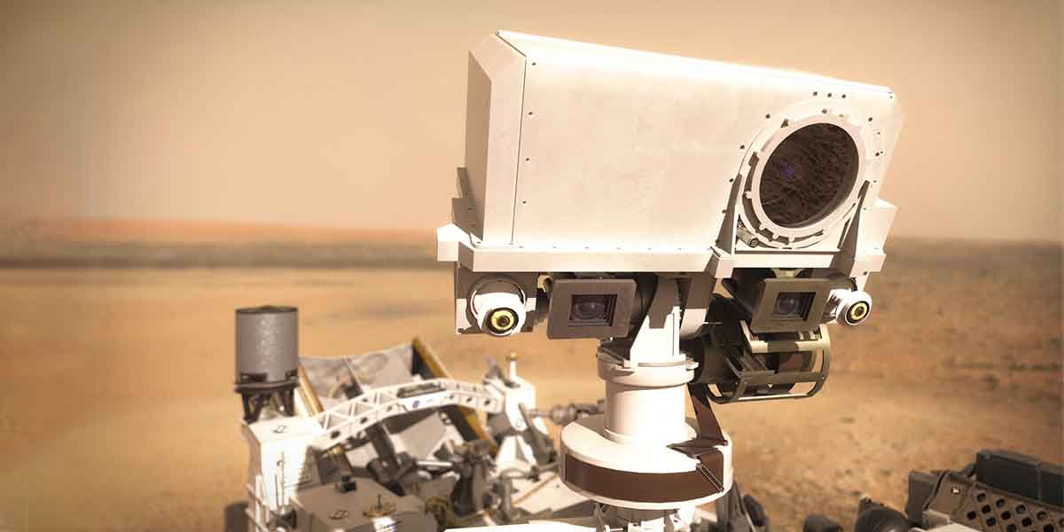 La SuperCam que va a buscar en Marte rastros de vida pasada