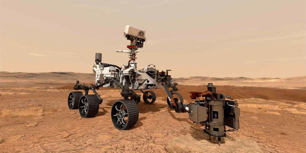 aterrizaje Marte rover Perseverance