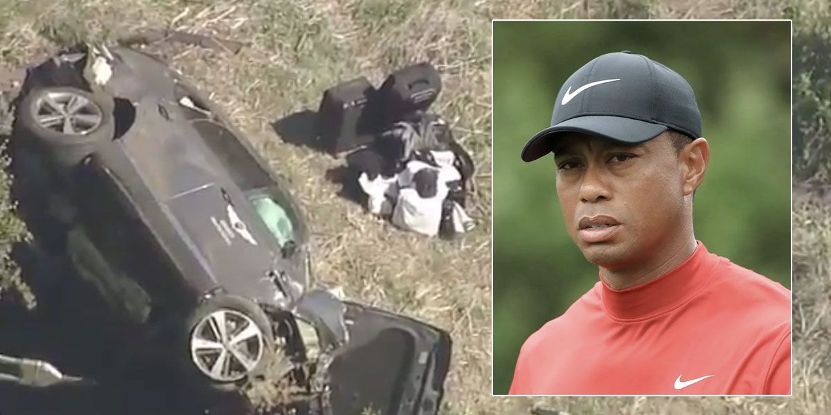 Tiger Woods accidente tránsito