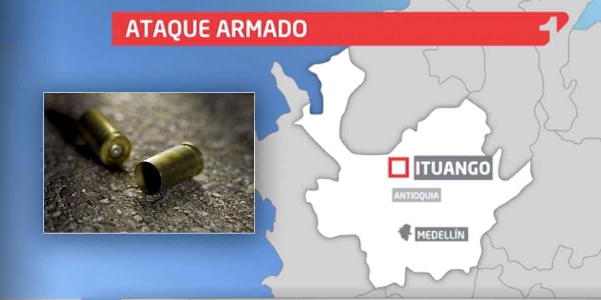 Ataque armado Ituango, Antioquia