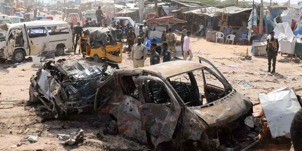 Carro bomba Atentado Mogadiscio Somalia