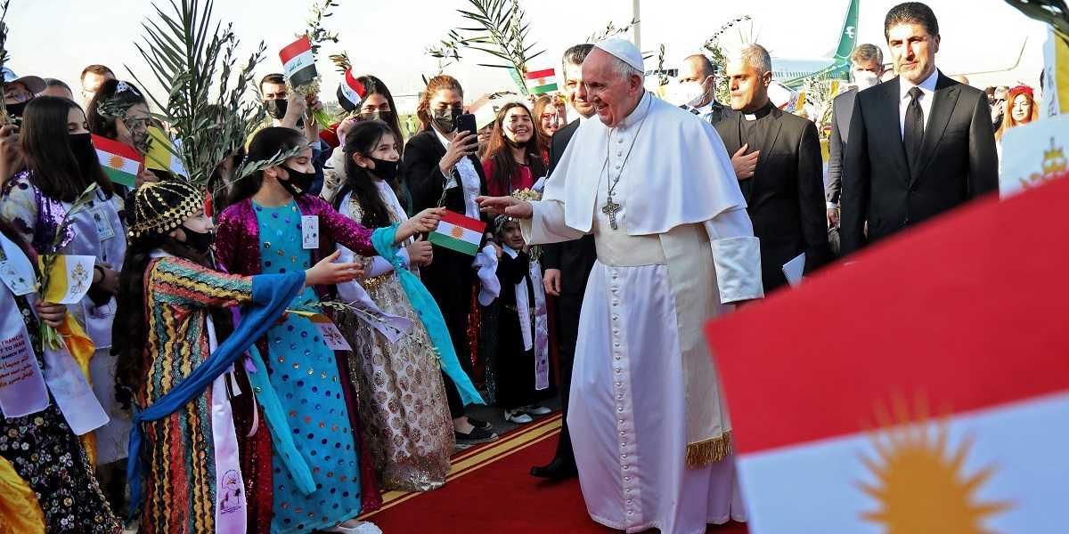 papa francisco visita irak afp