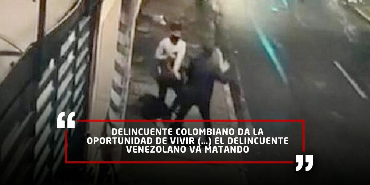 Bandas de venezolanos “sacaron corriendo a los ladrones colombianos”