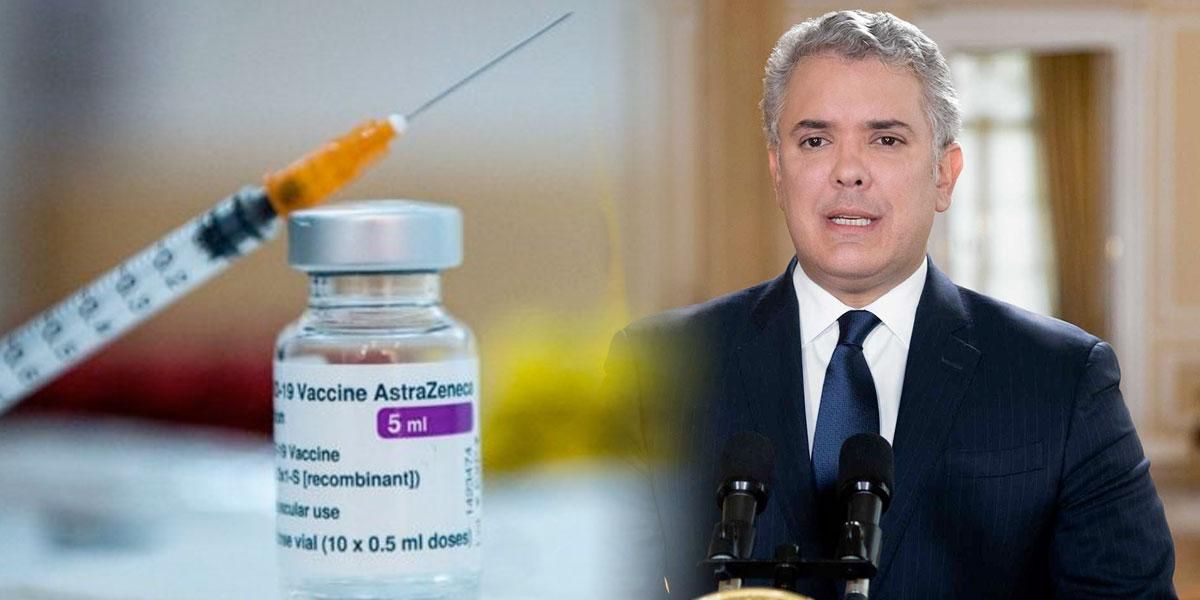 Duque Vacuna COVID-19 AstraZeneca