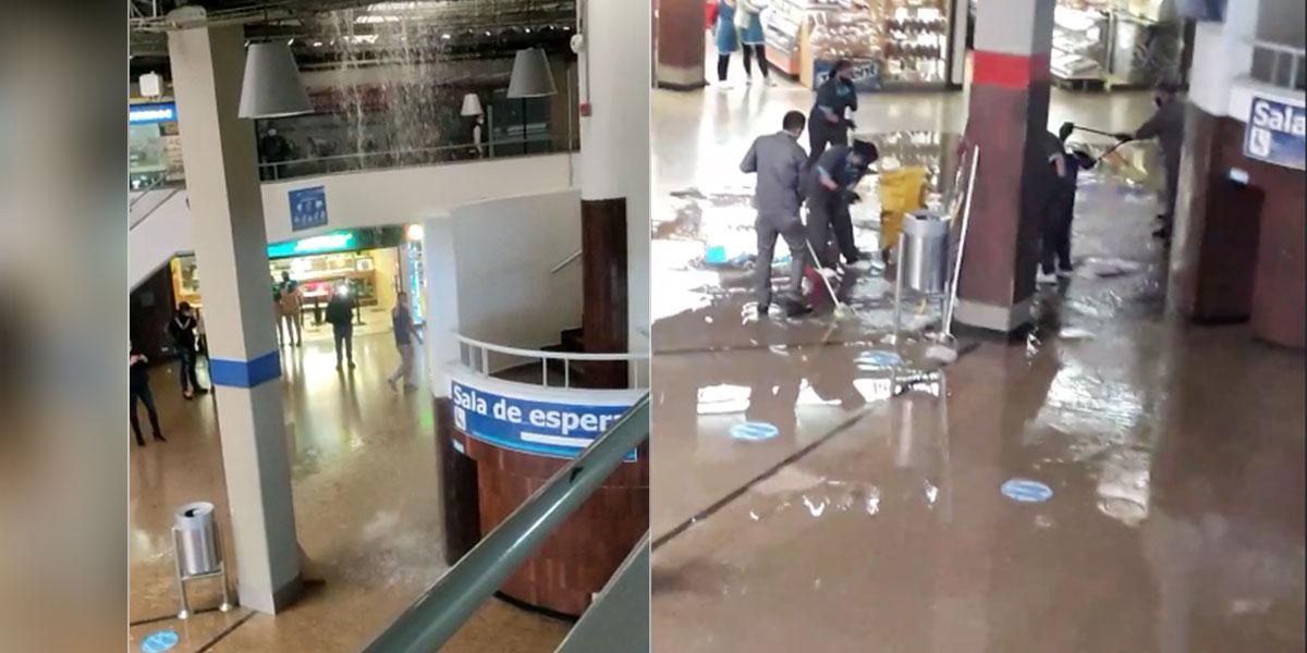 Bogotá Inundación Lluvias Terminal Transportes Salitre