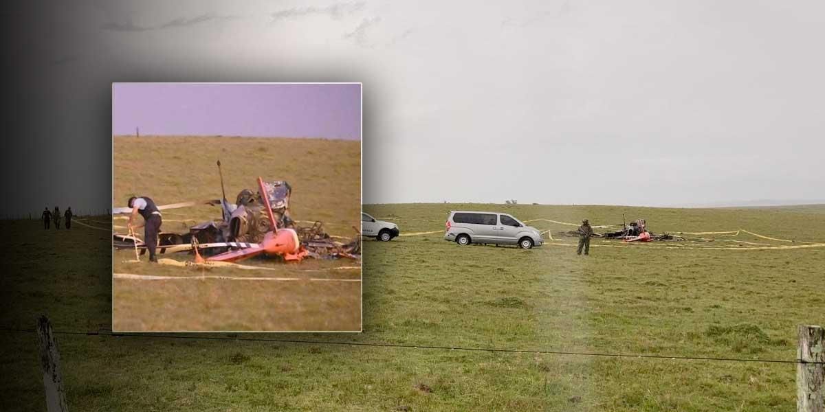 Se estrella en Uruguay helicóptero que trasladaba vacunas contra COVID-19