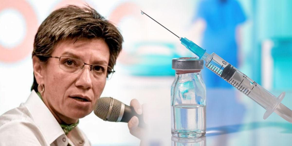Alcaldesa de Bogotá pide al Gobierno más vacunas contra el COVID-19