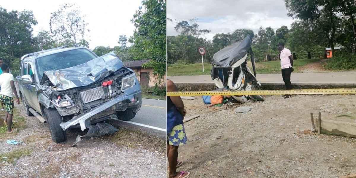 Grave accidente de tránsito deja tres muertos en el Salero, Chocó