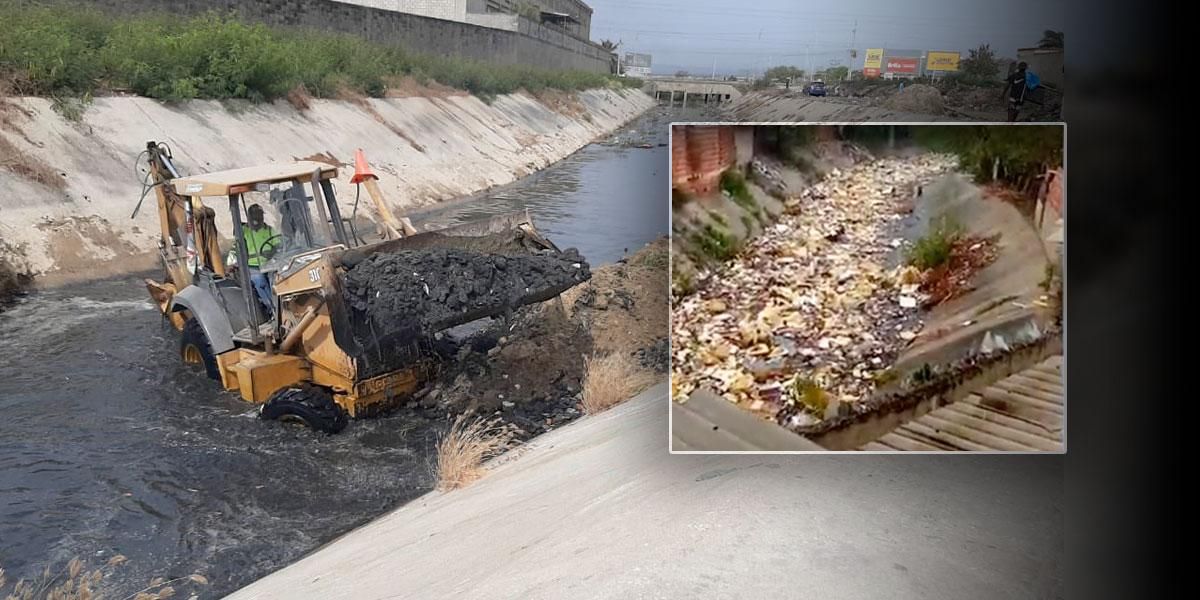 (Video) Captan en Barranquilla impresionante río de basura