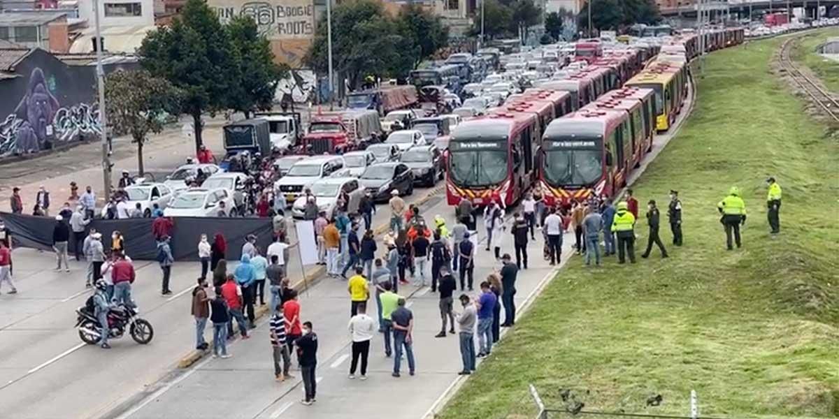 Amenazan a TransMilenio por “trabajar y resguardar” a la Policía