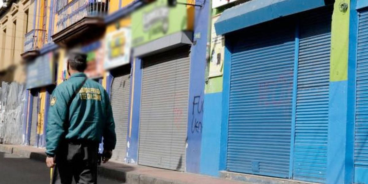 El 14 % de las empresas cerró definitivamente en Bogotá