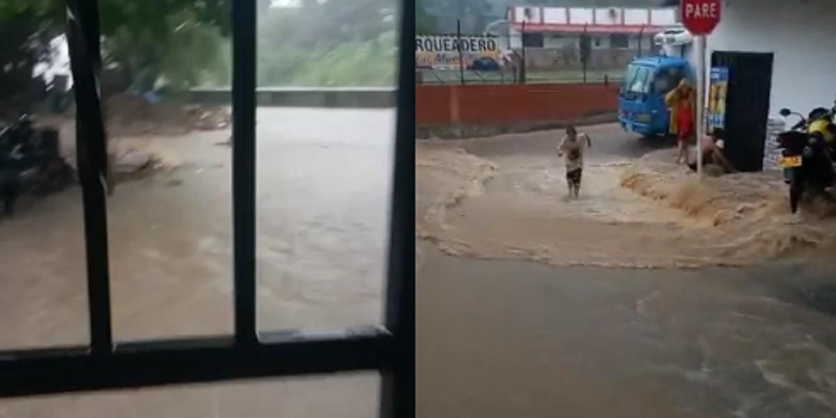 Emergencia en Cimitarra por desbordamiento del río Carare