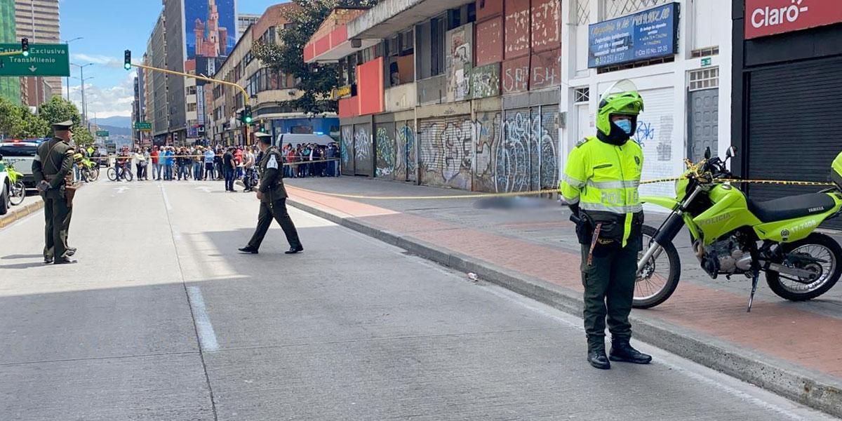 Nueva balacera en el centro de Bogotá: Policía confirma un muerto y tres heridos