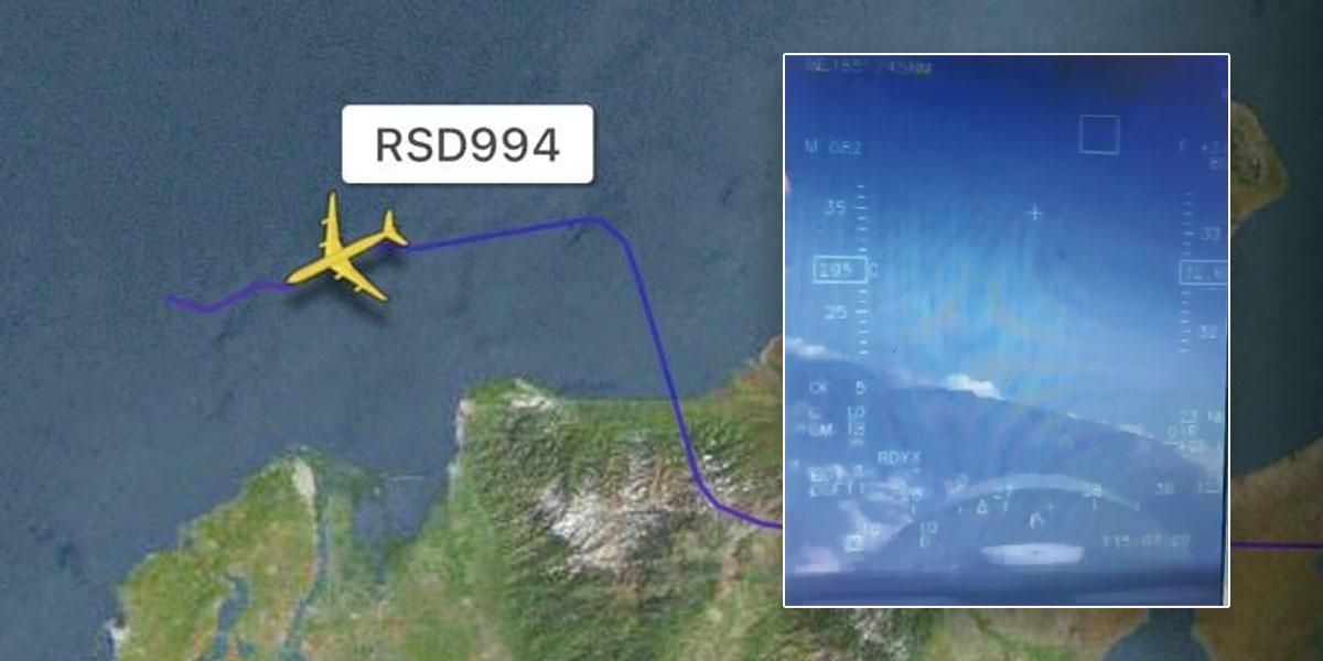 Fuerza Aérea intercepta avión ruso que incursionó en espacio aéreo colombiano