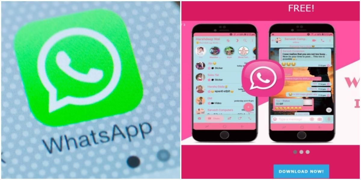 Alertan no descargar WhatsApp rosa robo datos