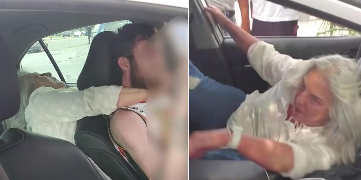 Mujer trata de estrangular y muerde en el cuello a conductor de Uber en Florida