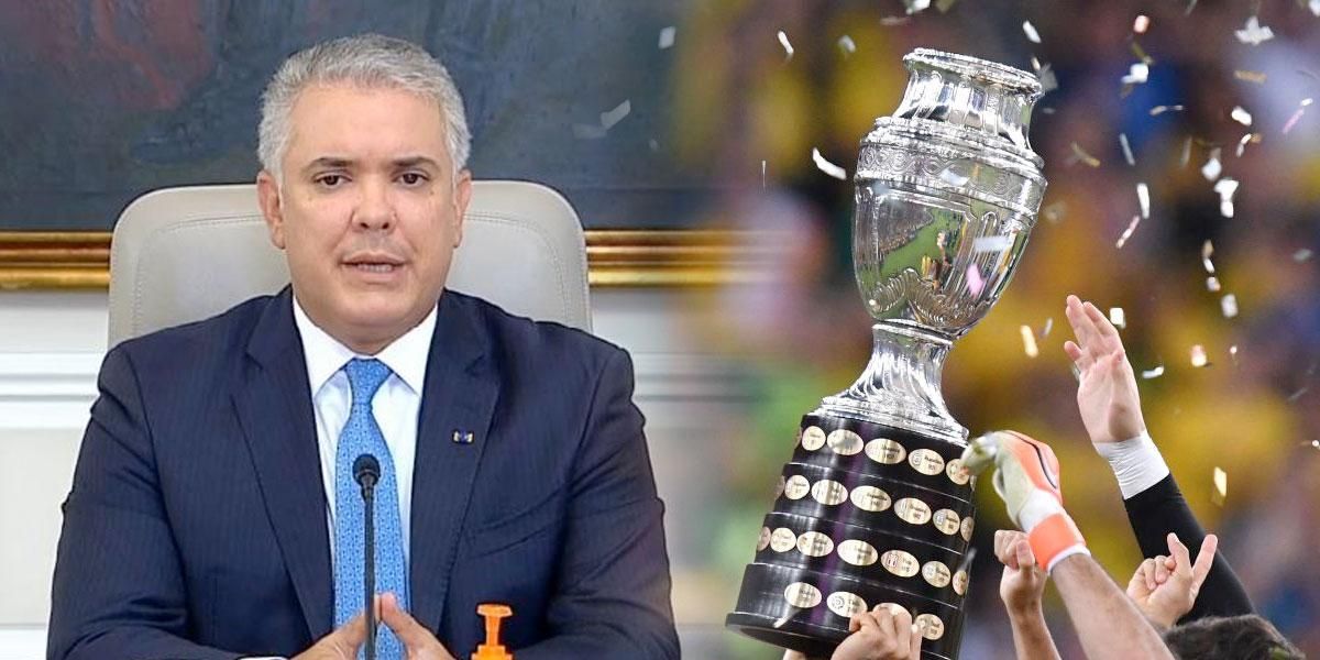 Presidente Duque anuncia que Colombia organizara la Copa América, pero sin público