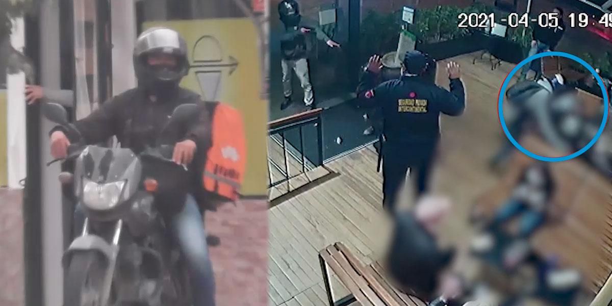 (Video) Capturan a un grupo de domiciliarios responsable de un hurto masivo en Bogotá