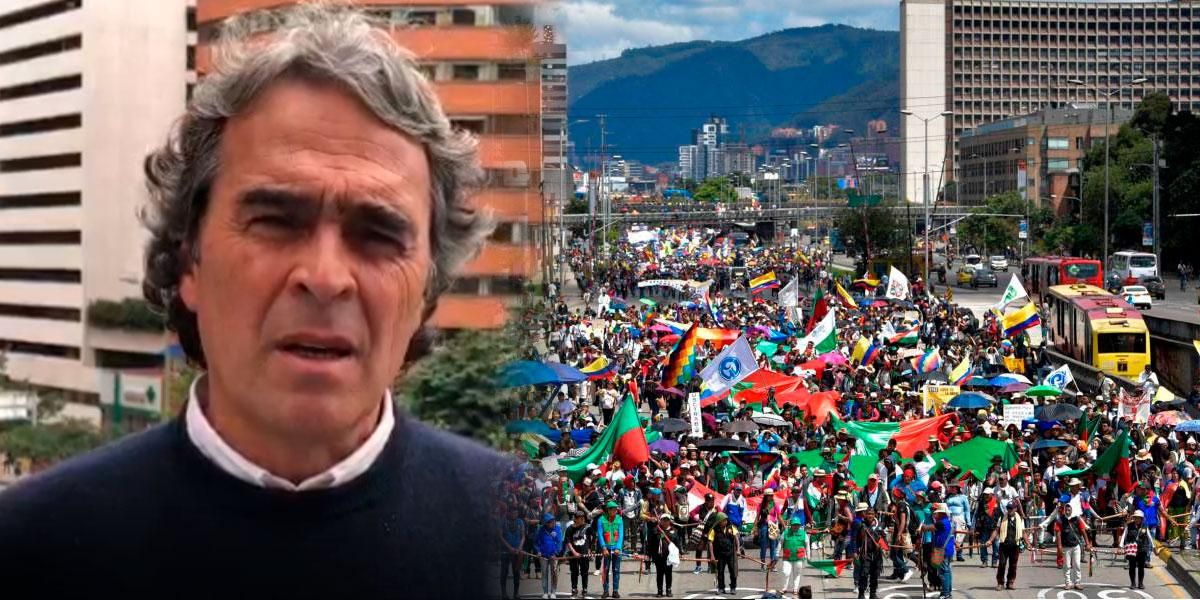 Sergio Fajardo se refiere a protestas por la reforma tributaria en medio del pico de COVID-19 que vive el país