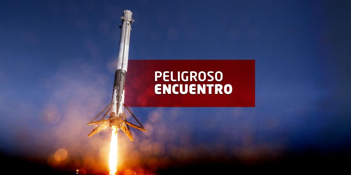 Nasa reveló que un cohete SpaceX casi choca con un ovni