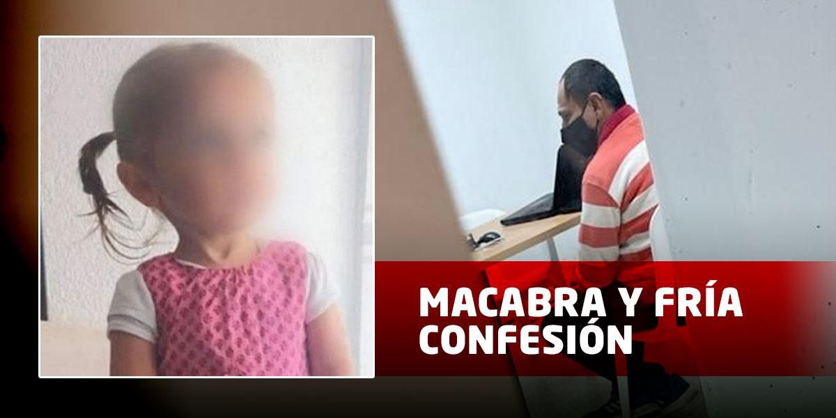 La confesión del padrastro de Sara Sofía: niña murió por golpiza de la mamá