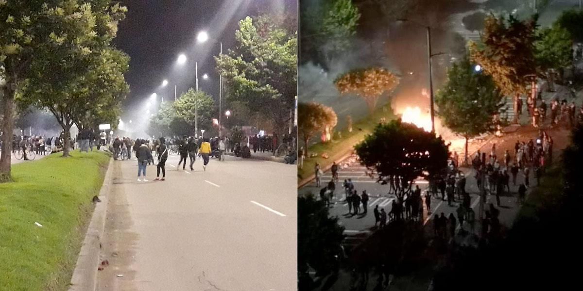 Tercer día de protestas dejó 14 heridas y 28 capturados en Bogotá