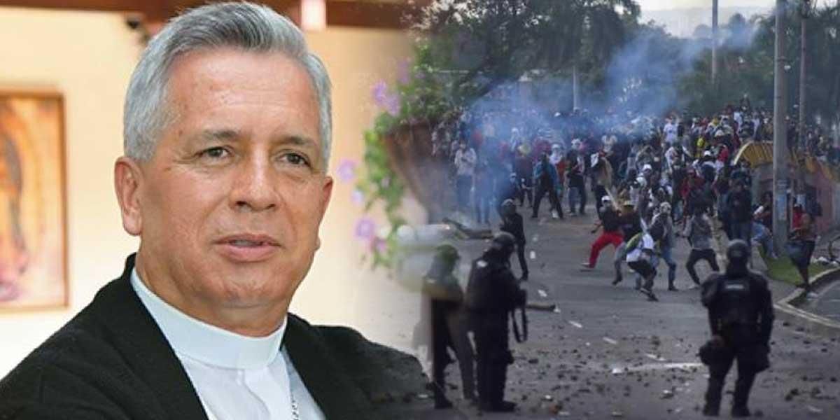 Arzobispo de Cali propone crear una Comisión Humanitaria por la delicada situación de orden púbico que vive la ciudad