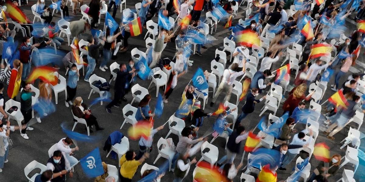 Partido Popular dobla sus escaños en las elecciones madrileñas con el 25 % escrutado