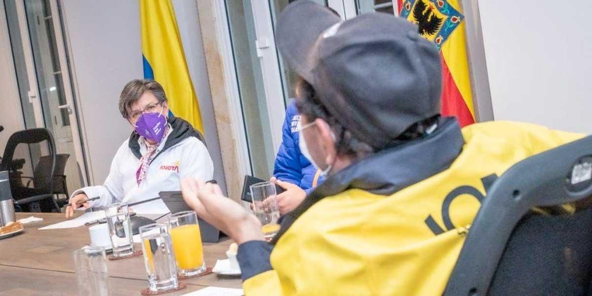 Gremio de volqueteros levanta protesta tras acuerdo con la alcaldesa de Bogotá