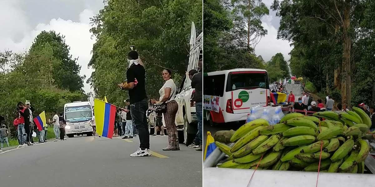 Más de dos mil cocaleros llegan a Popayán para apoyar el paro nacional