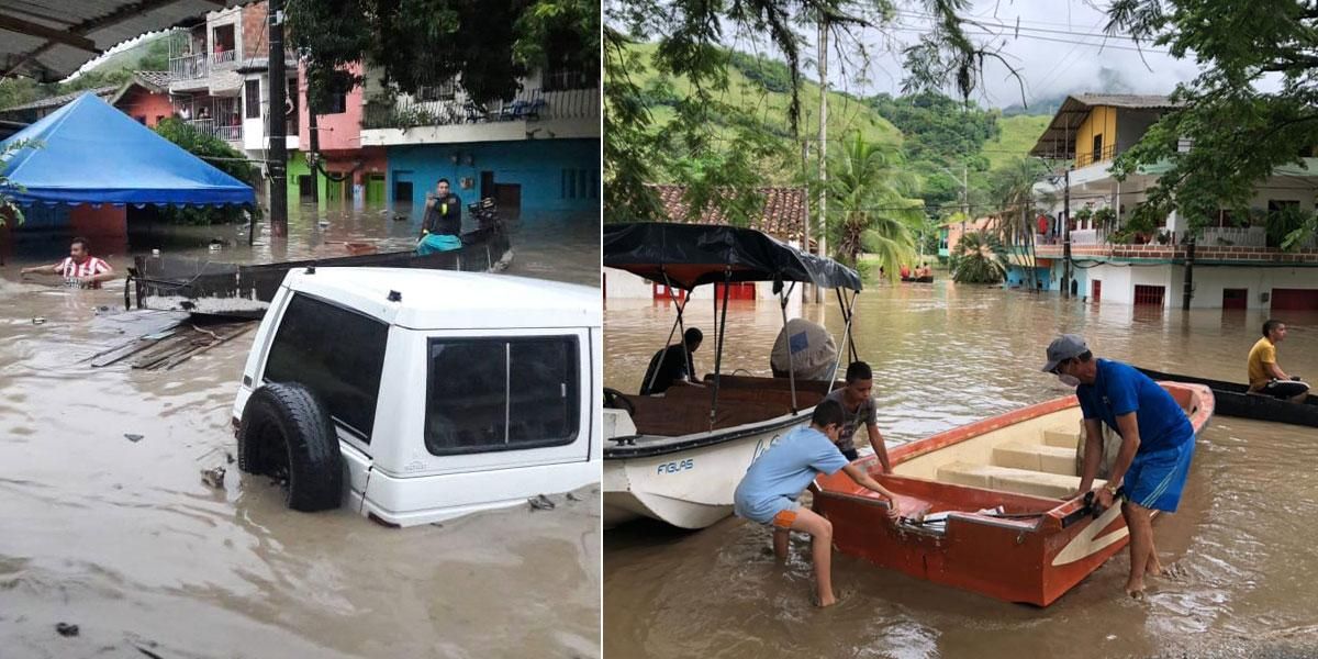 150 familias damnificadas por desbordamiento de río Cauca