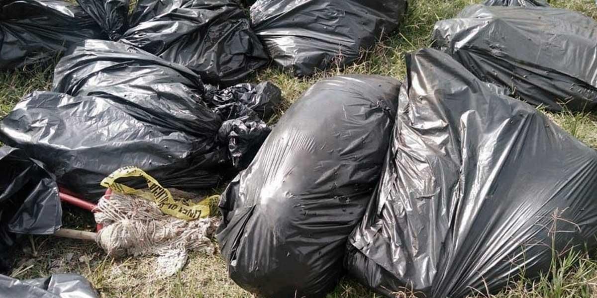 La perturbadora casa en México donde hallaron 70 bolsas con restos humanos