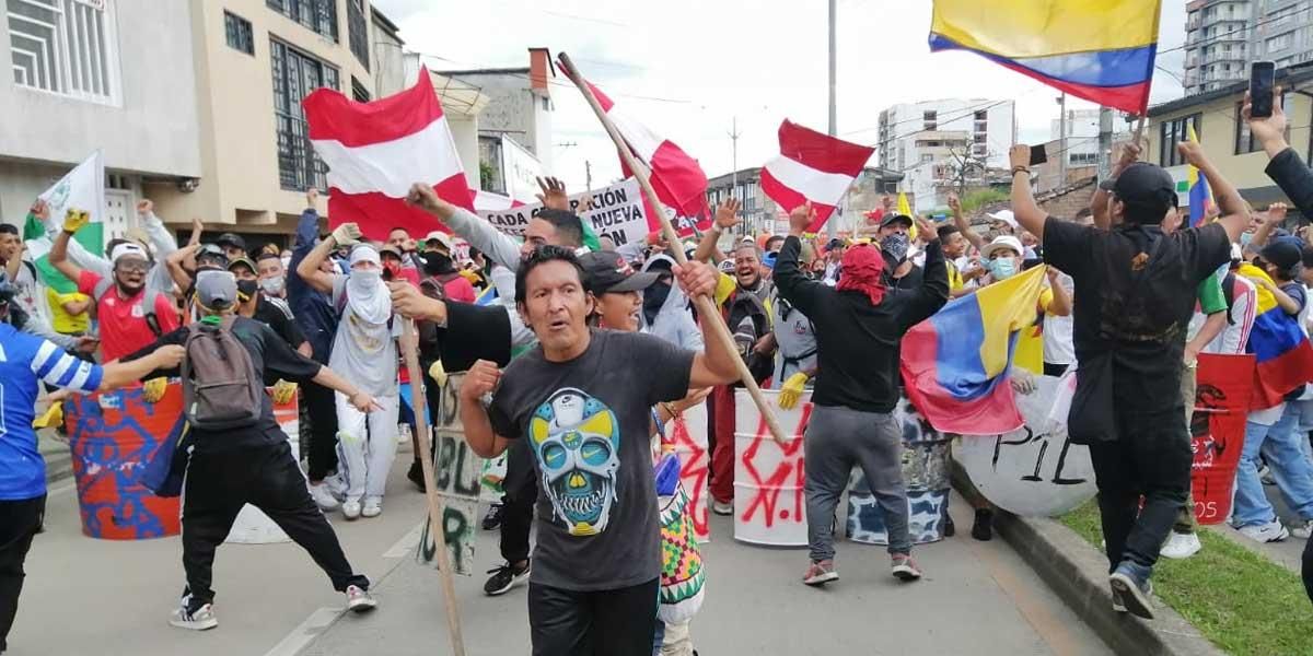 Popayán: Marchas culturales terminaron en fuertes disturbios