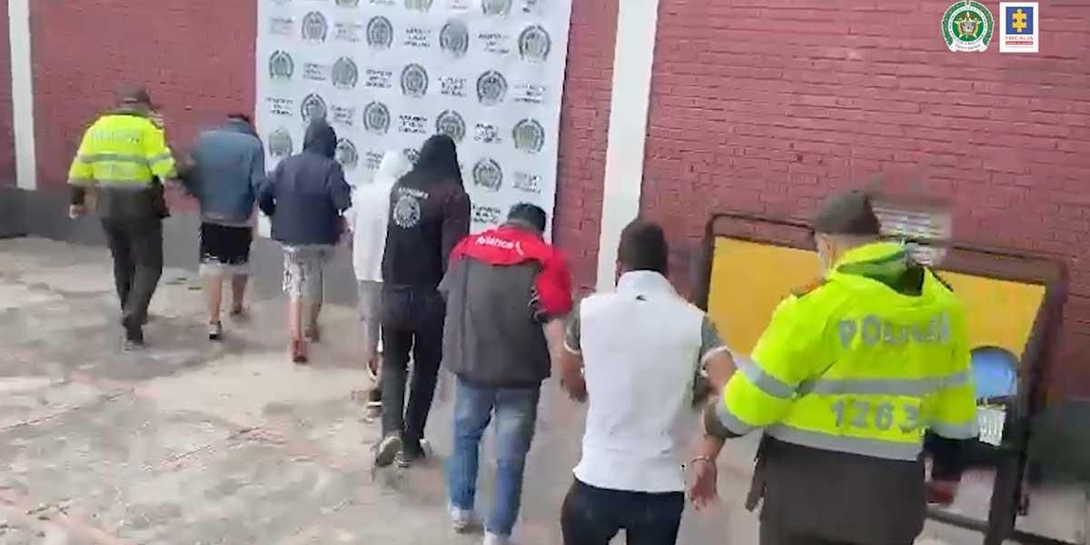 Capturan a seis personas que habrían participado en vandalismo en Cundinamarca
