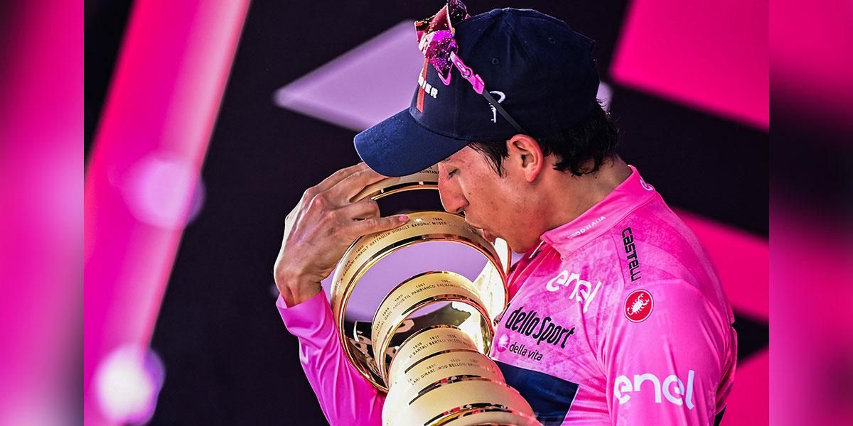 ¡Inigualable! El joven maravilla, Egan Bernal es campeón del Giro de Italia 2021