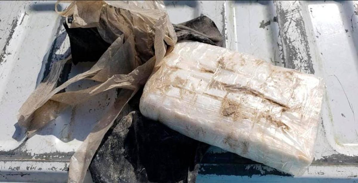 Un hombre que recogía basura halló un paquete de cocaína en una playa de Florida