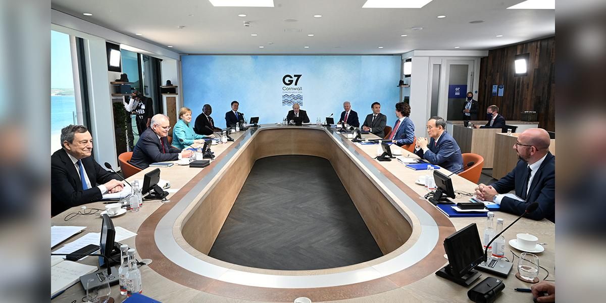 El G7 se compromete a combatir la pandemia, el cambio climático y los desafíos de China y Rusia