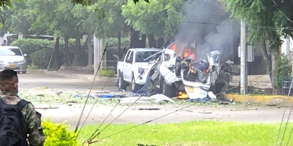 Explota carro bomba en batallón de Cúcuta: 36 heridos