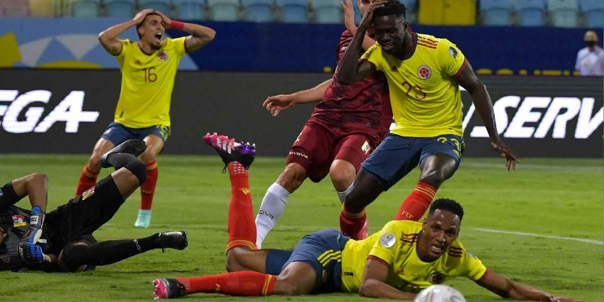 Copa América: Colombia empató 0-0 ante Venezuela