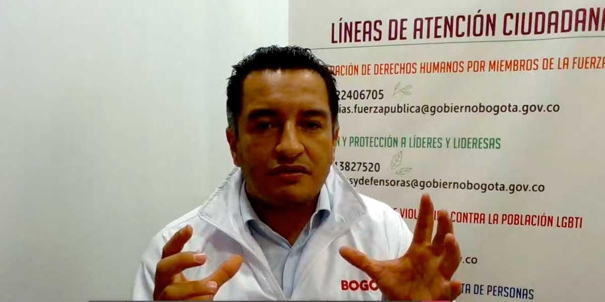 Renuncia el director de DD. HH. de Bogotá por diferencias con la administración distrital