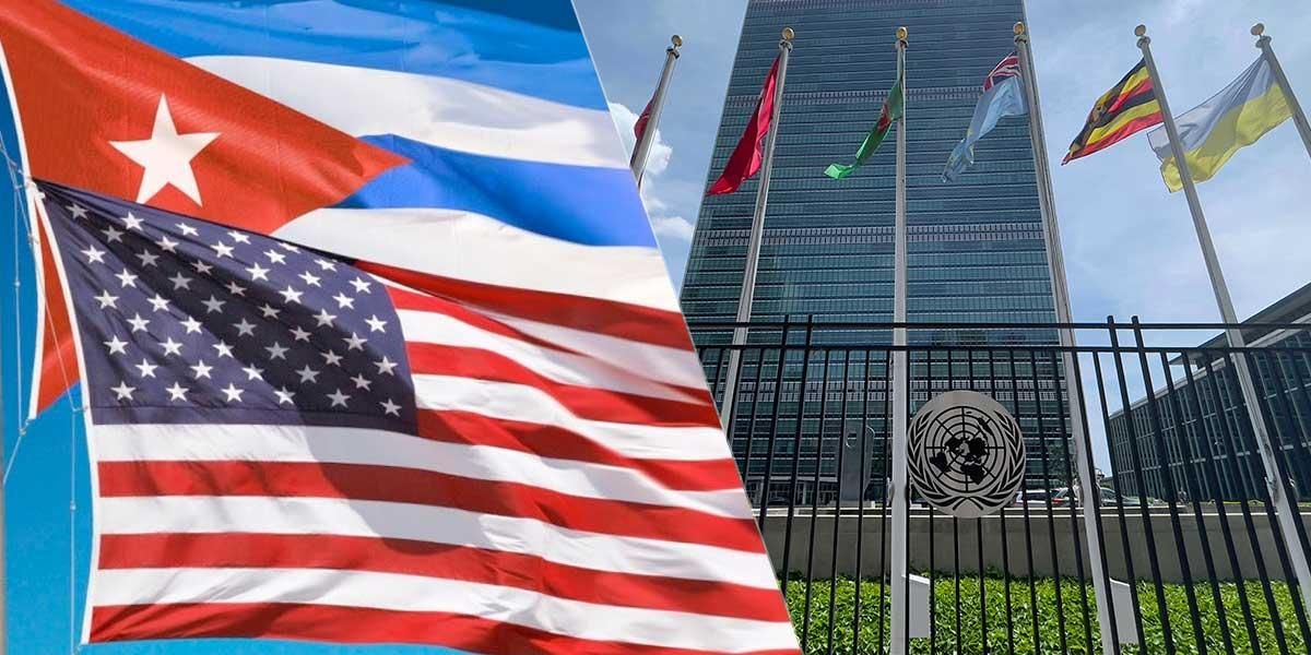 ONU condena por 29º vez embargo de EE. UU. a Cuba por abrumadora mayoría