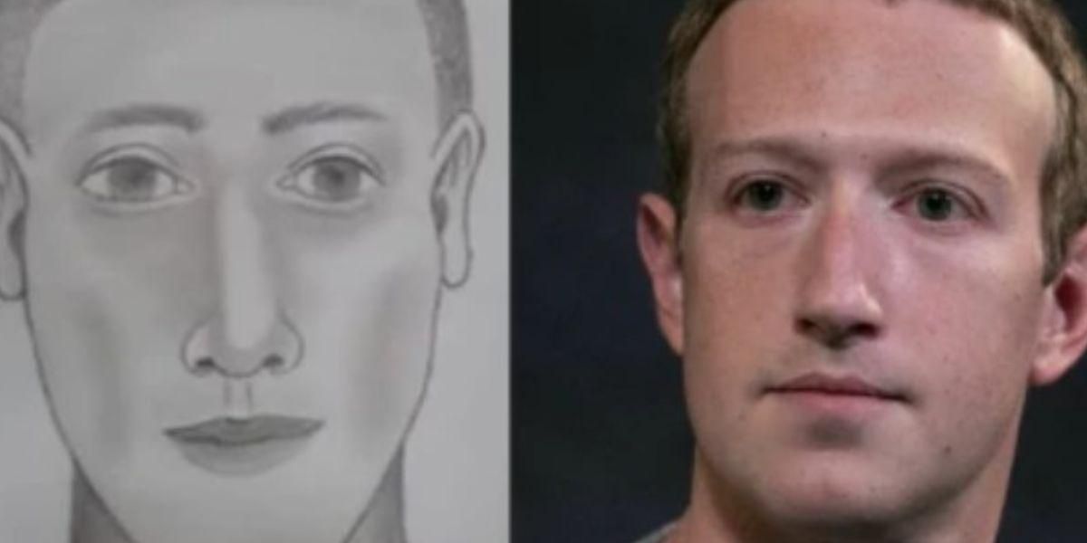 Mark Zuckerberg parecido con retrato hablado atentado Duque helicóptero