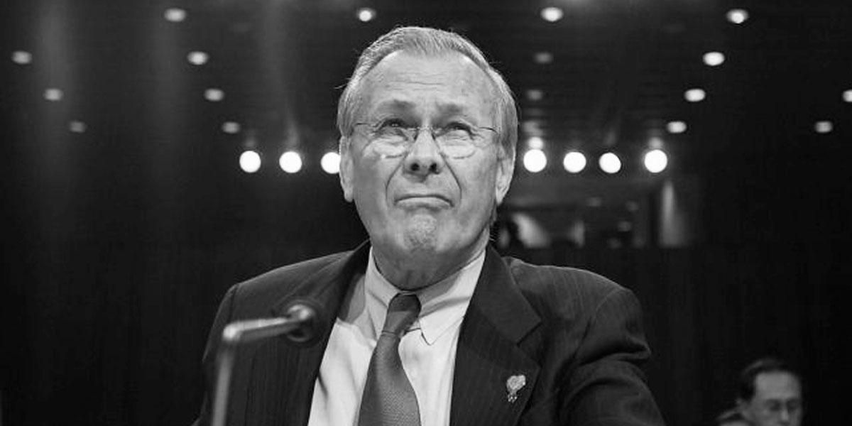 Muere Donald Rumsfeld, el halcón jefe del Pentágono bajo George W. Bush
