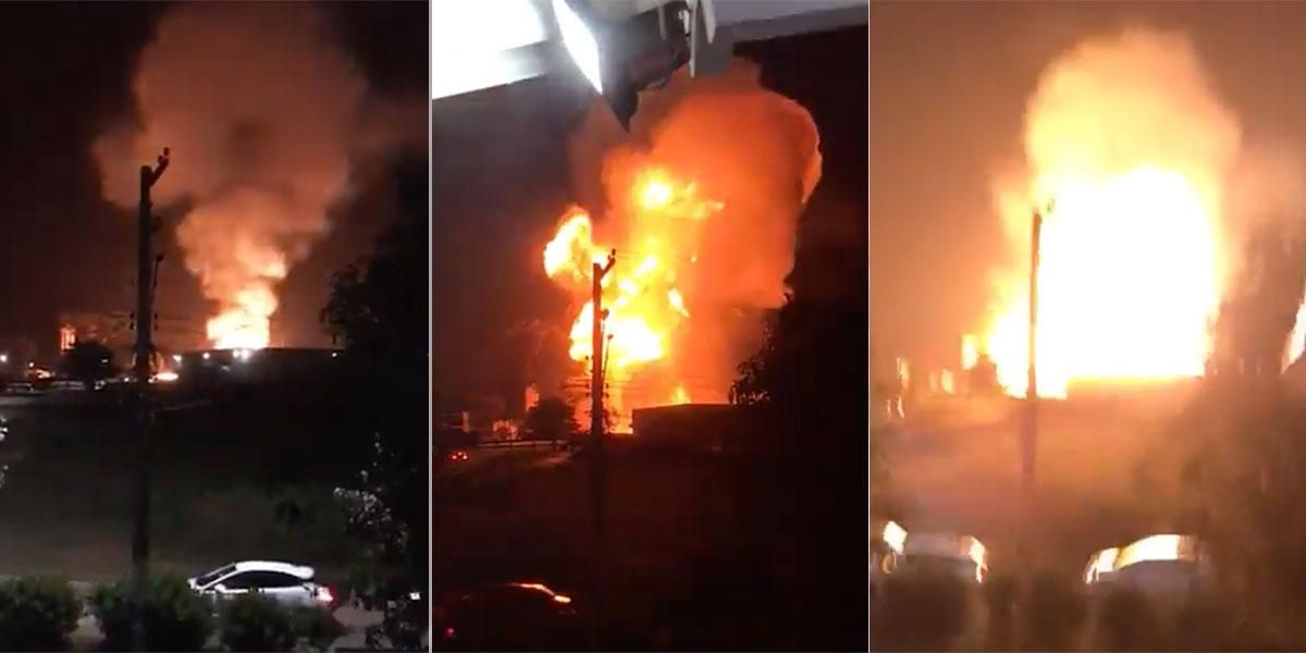 (Video) Varios heridos tras gran explosión en una gasolinera de São Paulo, Brasil