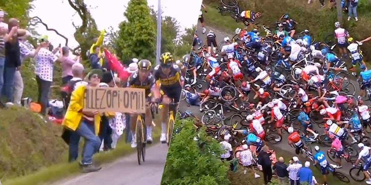 Tour de Francia retira denuncia contra espectadora que provocó multitudinaria caída
