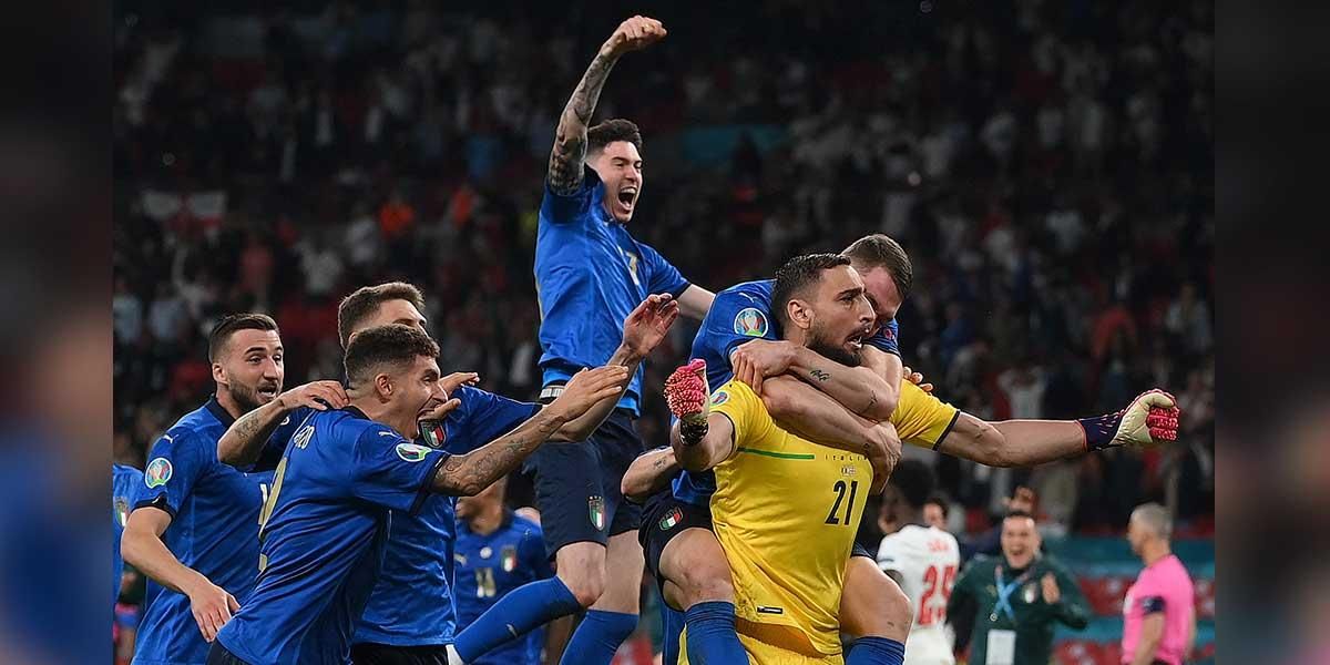 ¡Campeones! Italia conquista la Eurocopa 2020 tras ganarle a Inglaterra en penales